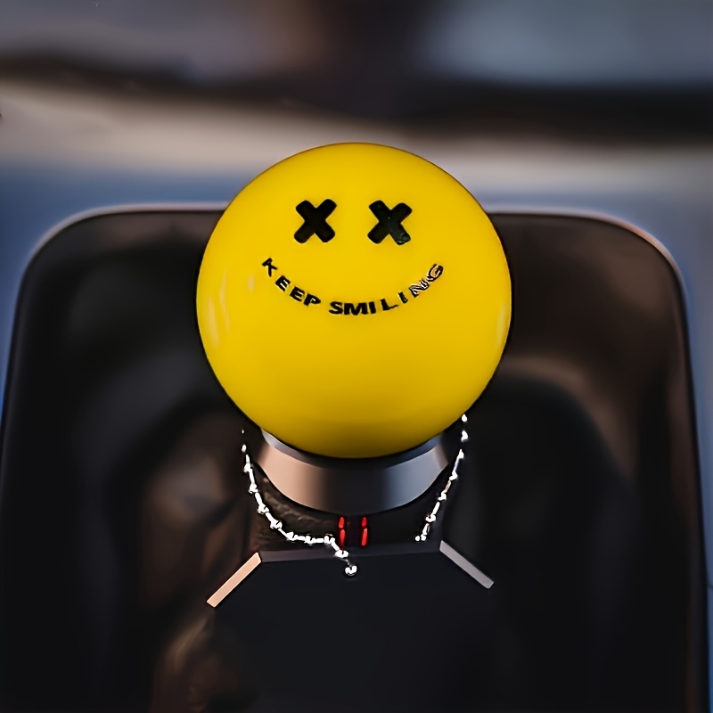 Interior Design Whimsical - Mantieni sorridente Pomello del cambio giallo
