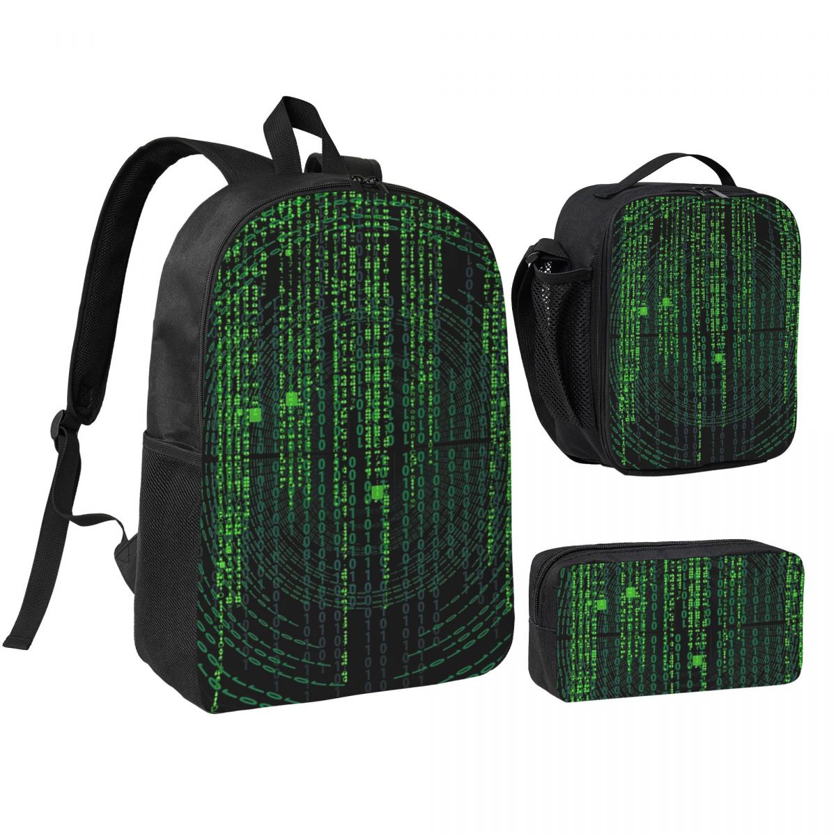 Interior Design Matrix - Zaino Matrix Original Green Design, Borsa