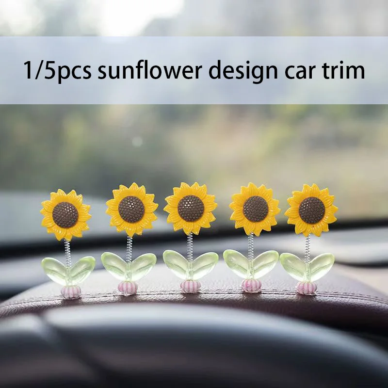 Interior Design Whimsical - Nuovo 5 pezzi cruscotto auto ornamento