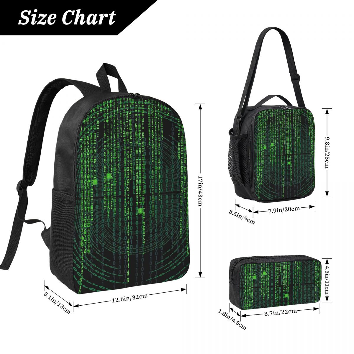 Zaino Matrix Original Green De - Interior Design Matrix recensione e prezzo