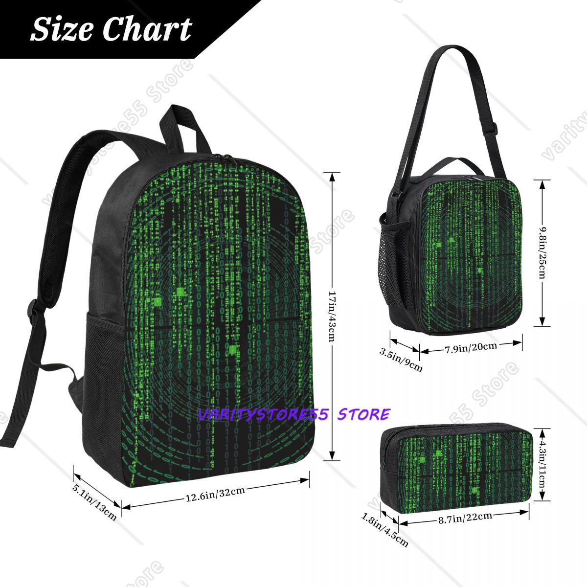Zaino Matrix Original Green De - Interior Design Matrix recensione e prezzo
