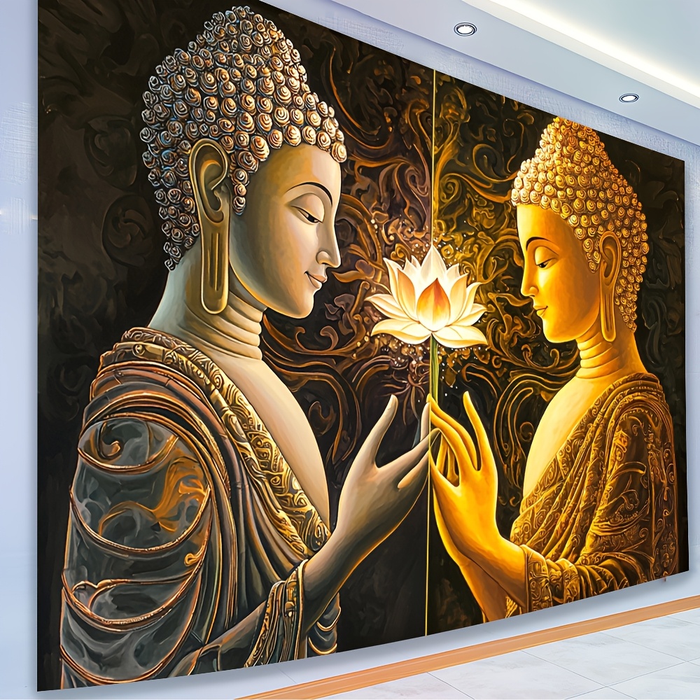 Buddha Lotus Arazzo da parete  - Interior Design Zen Style recensione e prezzo