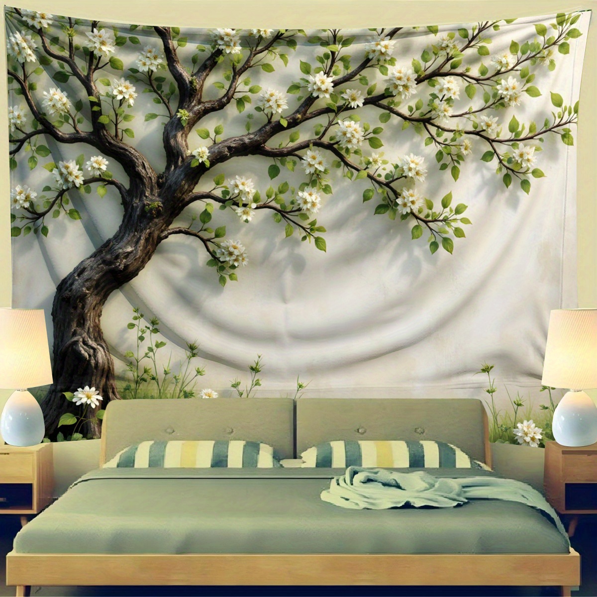Murale 3D con Albero in Fiore  - Interior Design Zen Style recensione e prezzo
